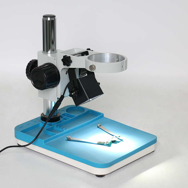 Photography Lighting Diagram - 61 LED Adjustable Ring Side Light