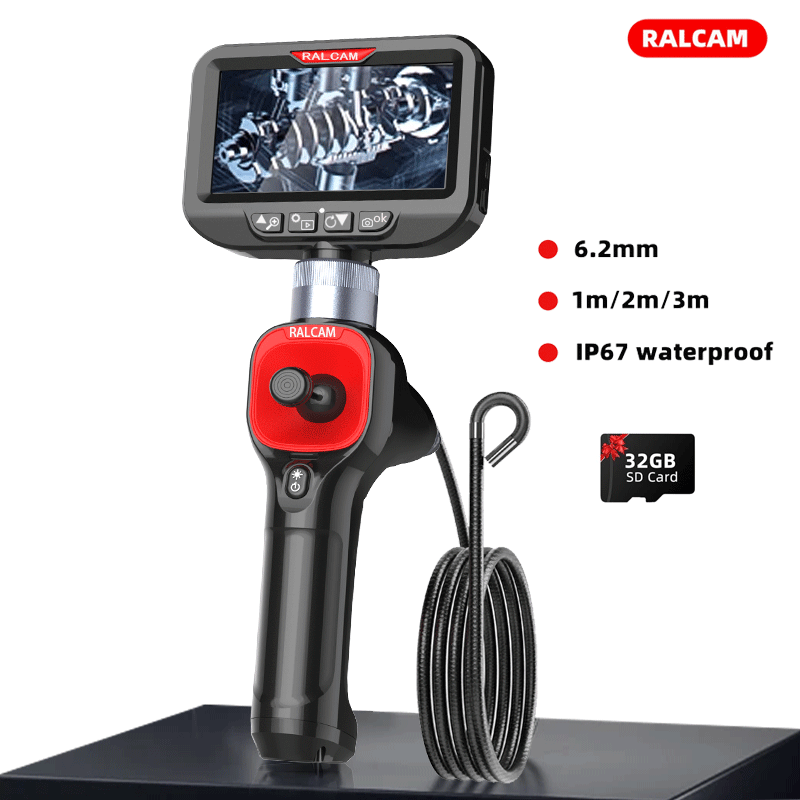 Photography Lighting Diagram - 360° Joystick Articulating Borescope, 6.2mm 4