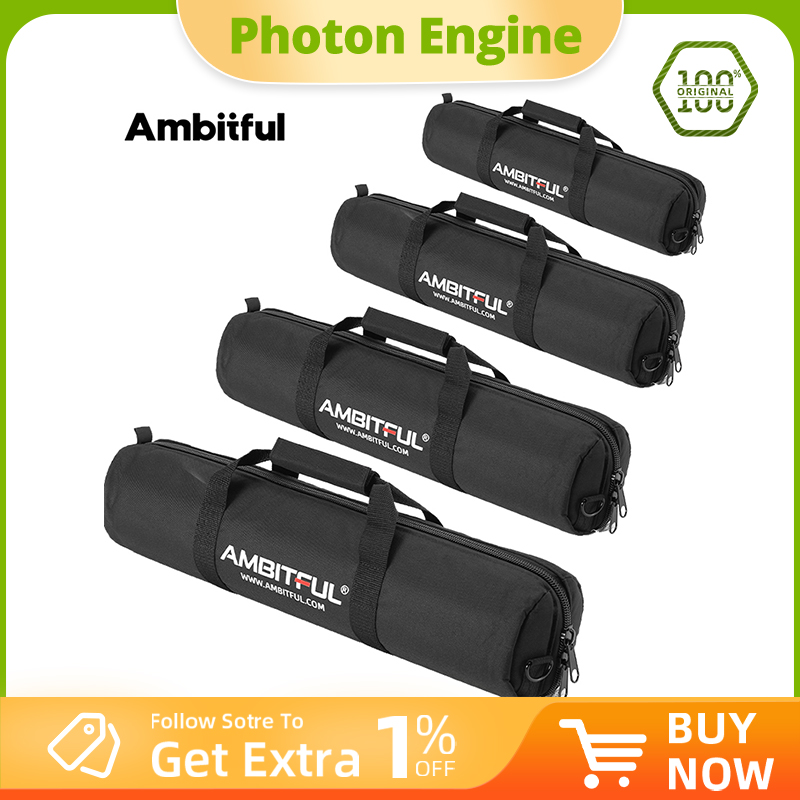 Stand Lighting Photography - 55/60/65/70/75/80/100/125cm Padded Camera Monopod Tripod Carrying