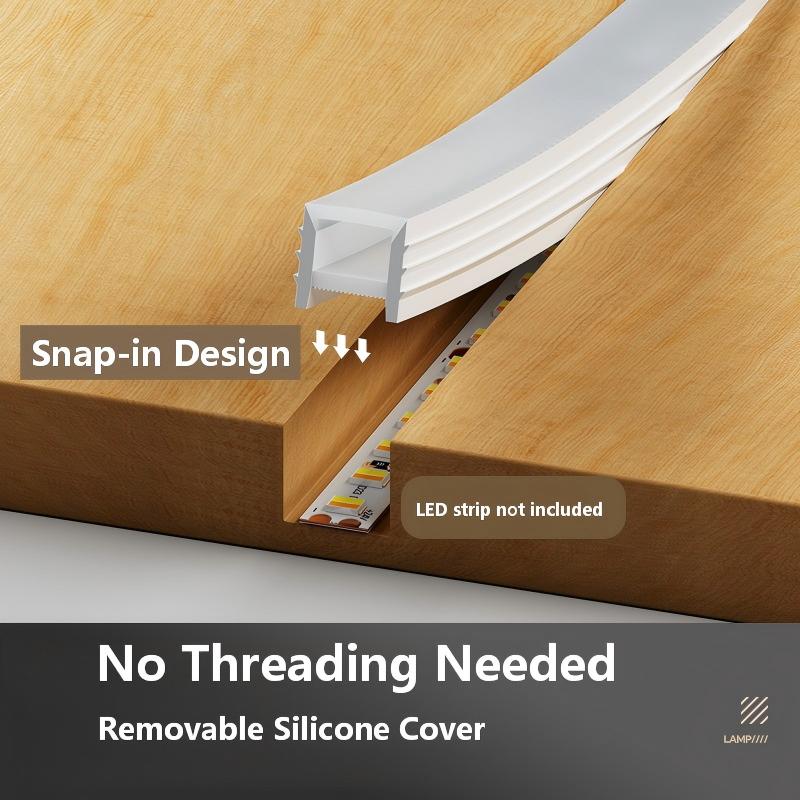 Flexible Silicone LED Channel  - Diffusion Material Roll review and price