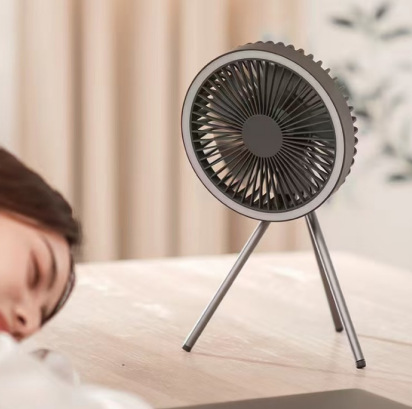 Portable Camping Fan with LED  - Stand Lighting Photography review and price