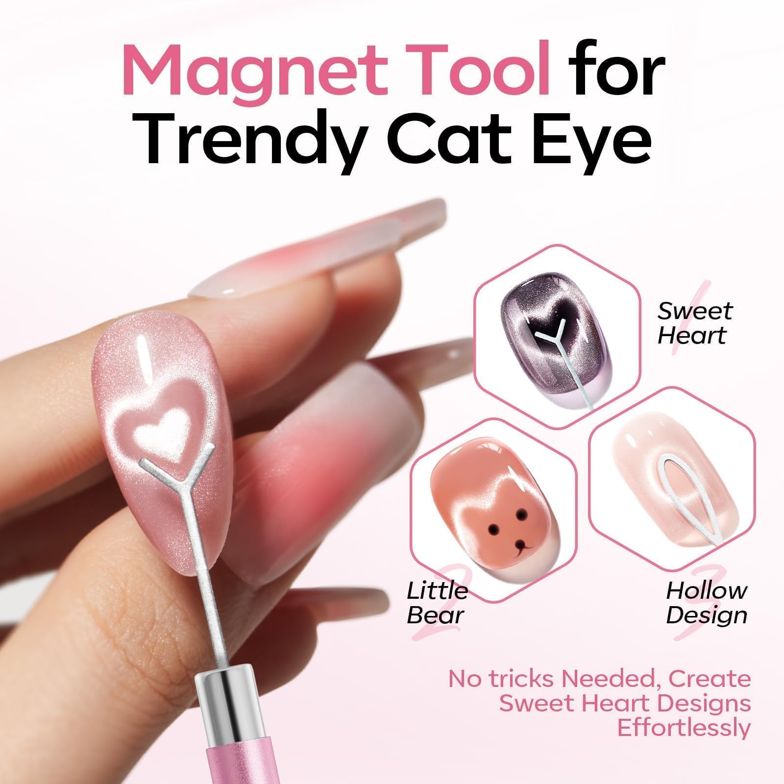4pcs Cat Eye Nail Magnet Tool  - Photography Lighting Gels review and price