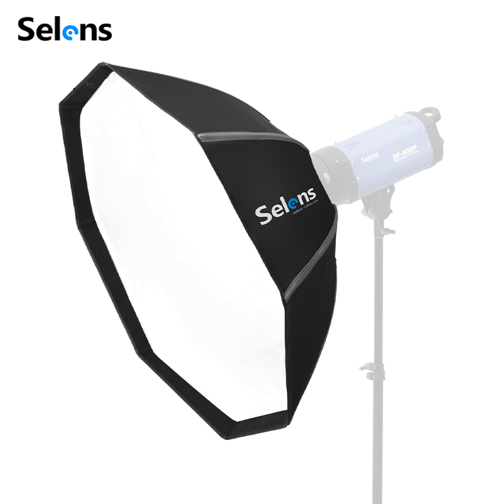 Selens 82/105cm Umbrella Softb - Photography Studio Lighting Set Up review and price