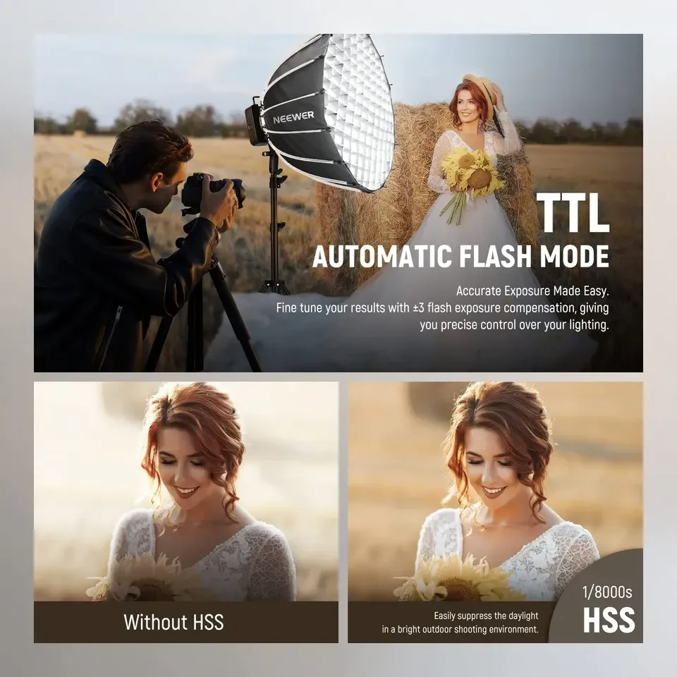 2026 Q4 400Ws 2.4G TTL  Manual - Photography Using Lighting review and price