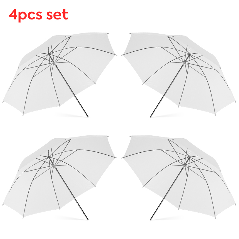 76 * 80cm X4 Transparent White - Photography Lighting With Umbrella review and price