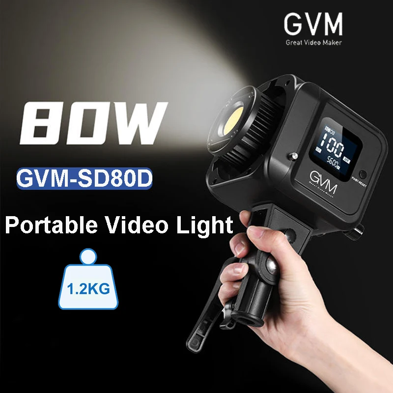 GVM SD80D 80W Bi-Color LED Vid - Photography Using Lighting review and price