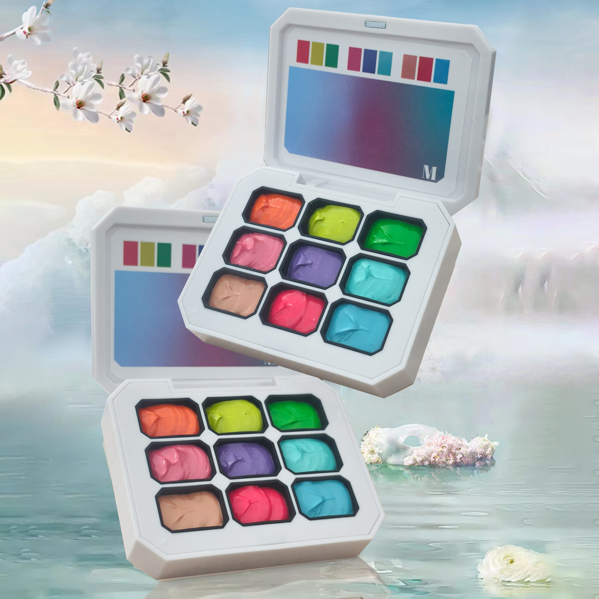 1pc 9-color Solid Nail Polish  - Photography Lighting Gels review and price